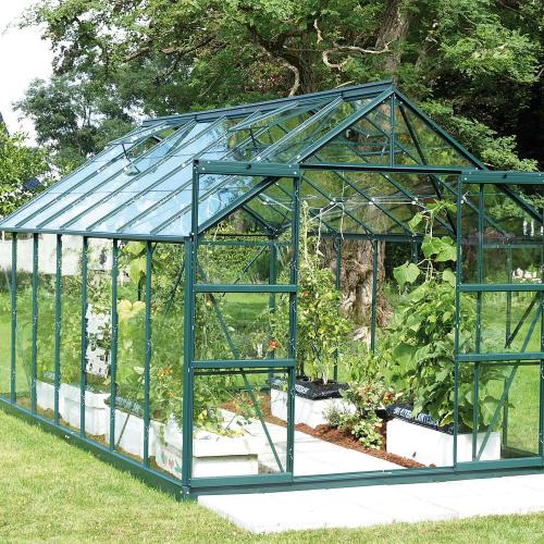 szklarnia VITAVIA URANUS 11500 szkło 3 mm zielona