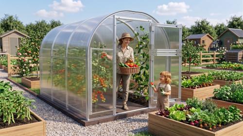 szklarnia VITAVIA BOHEMY 6000 PC 4 mm