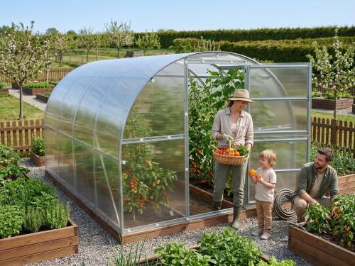 szklarnia LANITPLAST KYKLOP2 3x4 m PC 4 mm