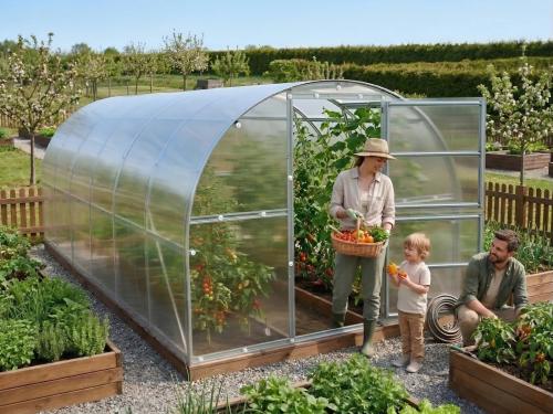 szklarnia LANITPLAST KYKLOP2 3x6 m PC 4 mm