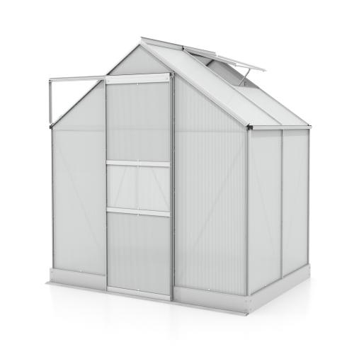 szklarnia VITAVIA APOLLO 2500 PC 4 mm srebrna