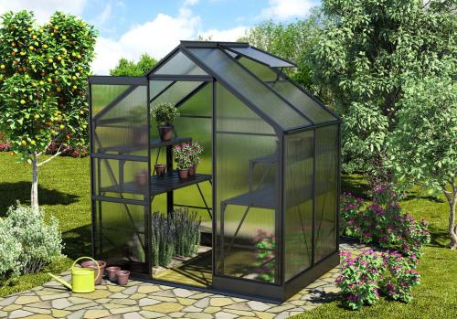 szklarnia VITAVIA APOLLO 2500 PC 6 mm czarna