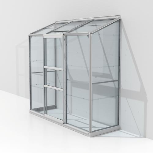 szklarnia VITAVIA IDA 1300 szkło 3 mm srebrna