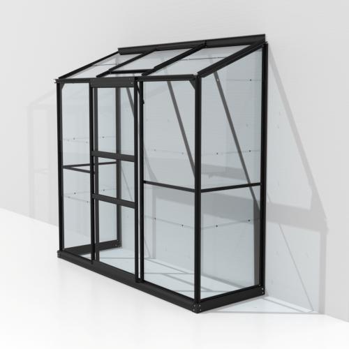 szklarnia VITAVIA IDA 1300 szkło 3 mm czarna