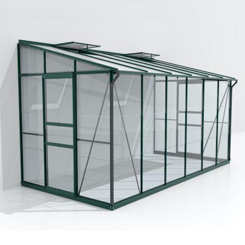 szklarnia VITAVIA IDA 7800 szkło 3 mm + PC 6 mm zielona