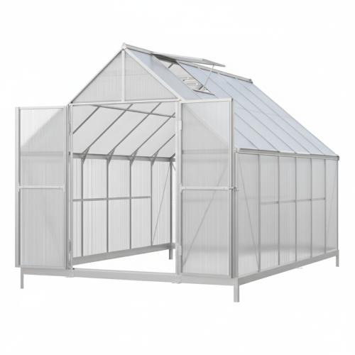 szklarnia LANITPLAST SARANA 8x12 PC 4 mm srebrna