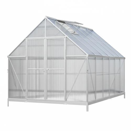 szklarnia LANITPLAST SARANA 8x12 PC 4 mm srebrna