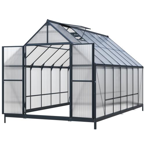 szklarnia LANITPLAST SARANA 8x14 PC 4 mm czarna
