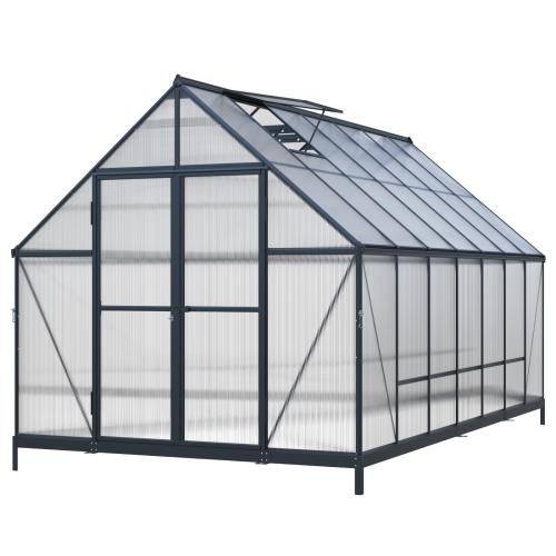 szklarnia LANITPLAST SARANA 8x14 PC 4 mm czarna