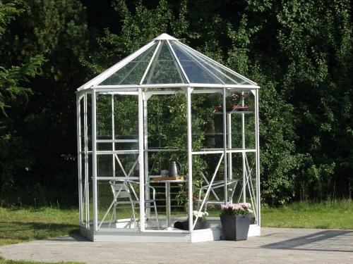 pawilon ogrodowy VITAVIA HERA 4500 srebrna